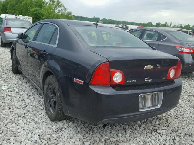 1G1ZH57B28F181057 - 2008 CHEVROLET MALIBU 1LT 黑色 照片 3