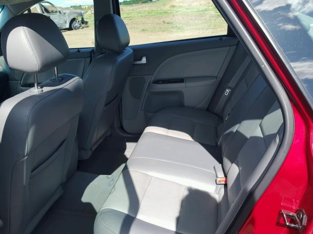 1MEFM43136G604411 - 2006 MERCURY MONTEGO PR 勃艮第红 照片 6