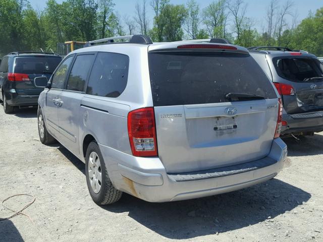 KNDMC233776043901 - 2007 HYUNDAI ENTOURAGE SILVER photo 3