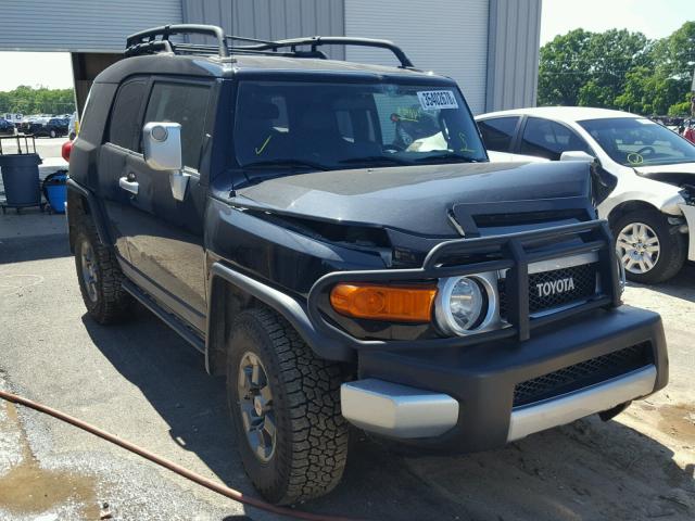 JTEBU11F370069101 - 2007 TOYOTA FJ CRUISER BLACK photo 1