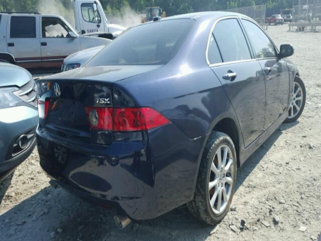 JH4CL96916C007401 - 2006 ACURA TSX BLUE photo 4