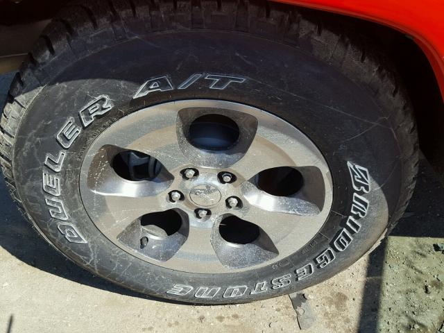 1C4GJWBGXJL925555 - 2018 JEEP WRANGLER S RED photo 9