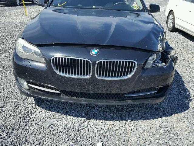 WBAXH5C53CDW06561 - 2012 BMW 528 XI BLACK photo 10