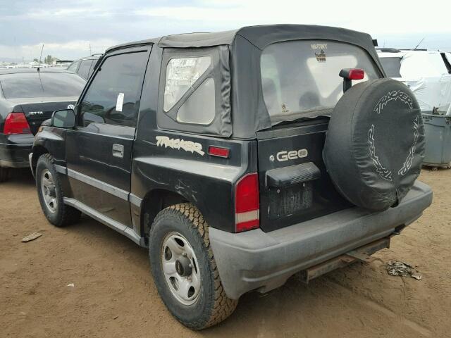 2CNBJ186XT6944416 - 1996 GEO TRACKER BLACK photo 3