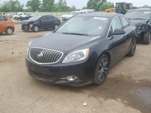 1G4PW5SK7G4185042 - 2016 BUICK VERANO SPO BLACK photo 2