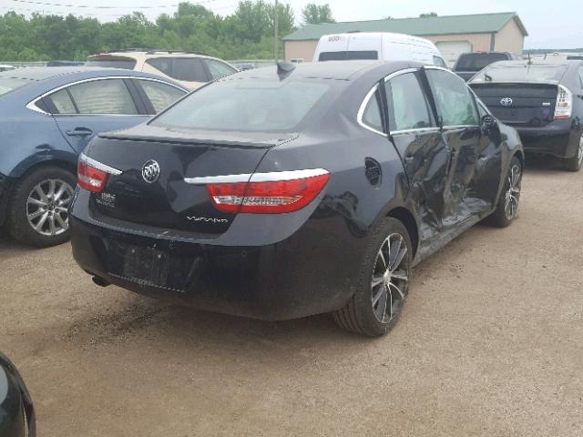 1G4PW5SK7G4185042 - 2016 BUICK VERANO SPO BLACK photo 4