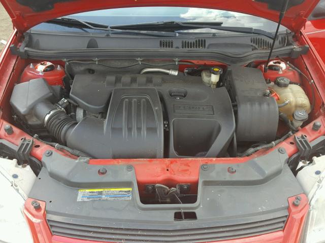 1G1AM18B967611044 - 2006 CHEVROLET COBALT SS RED photo 7