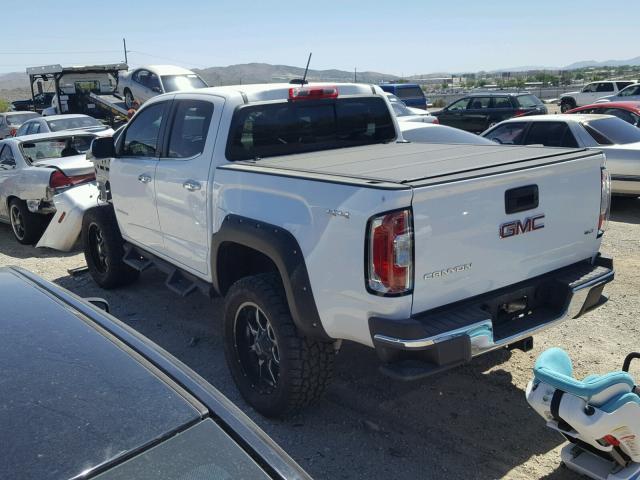 1GTP6DE19H1274230 - 2017 GMC CANYON SLT WHITE photo 3