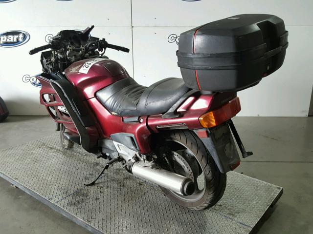 JH2SC26121M100050 - 2001 HONDA ST1100 MAROON photo 3