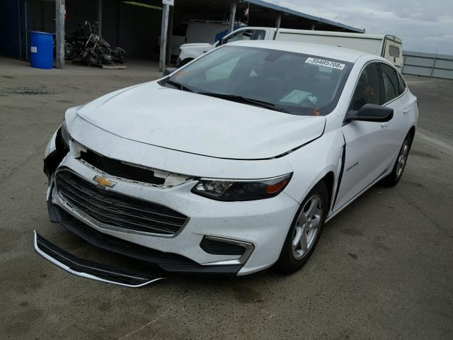 1G1ZB5STXGF294514 - 2016 CHEVROLET MALIBU LS Ağ foto 2