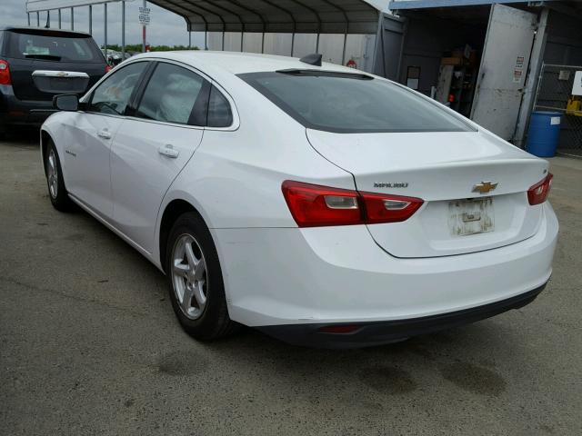 1G1ZB5STXGF294514 - 2016 CHEVROLET MALIBU LS Ağ foto 3