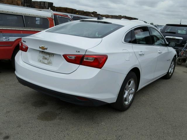 1G1ZB5STXGF294514 - 2016 CHEVROLET MALIBU LS Ağ foto 4