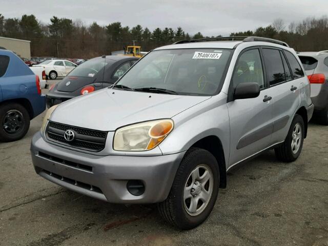 JTEHD20V150050553 - 2005 TOYOTA RAV4 SILVER photo 2