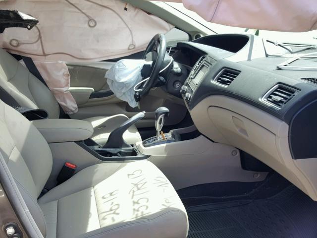 2HGFB2F97DH502495 - 2013 HONDA CIVIC EXL 石墨色 照片 5