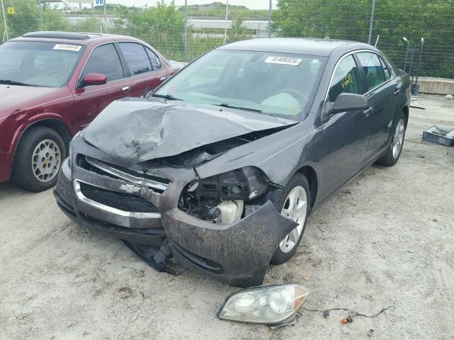 1G1ZB5E01CF327086 - 2012 CHEVROLET MALIBU LS 灰色 照片 2