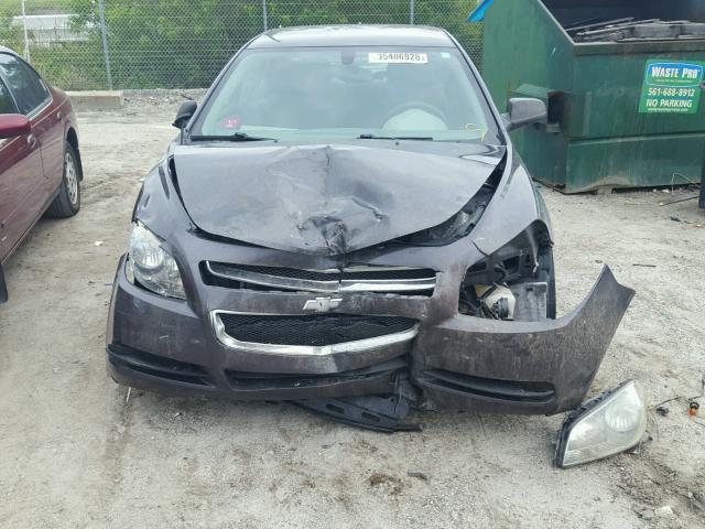 1G1ZB5E01CF327086 - 2012 CHEVROLET MALIBU LS 灰色 照片 9