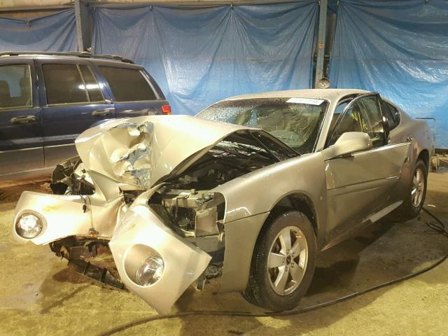 2G2WP552461181683 - 2006 PONTIAC GRAND PRIX Коричневий фото 2