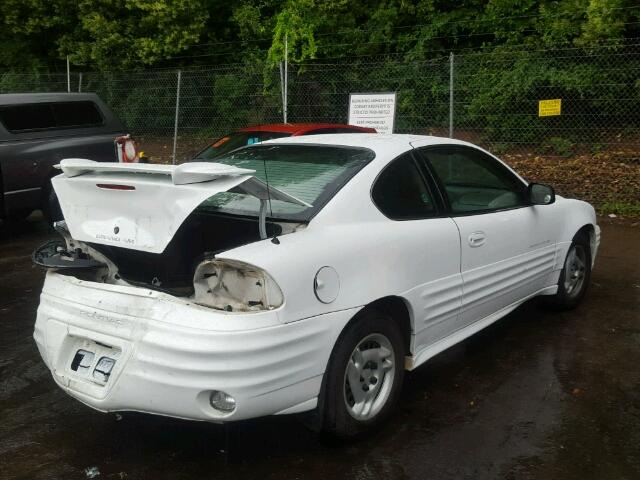 1G2NE12T21M513463 - 2001 PONTIAC GRAND AM S 白色 照片 4