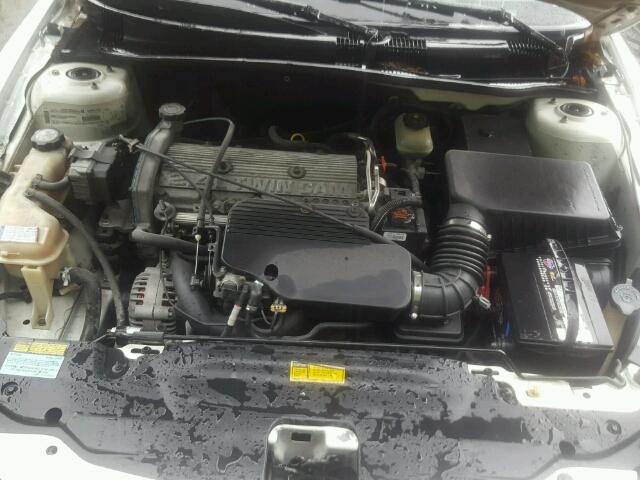 1G2NE12T21M513463 - 2001 PONTIAC GRAND AM S 白色 照片 7