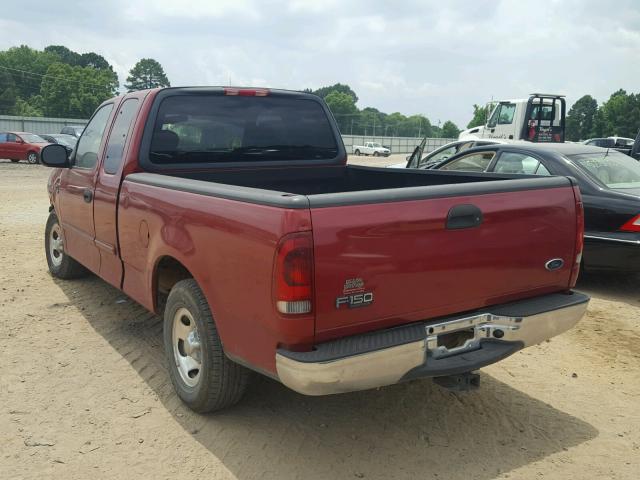 2FTRX17W74CA58060 - 2004 FORD F-150 HERI RED photo 3