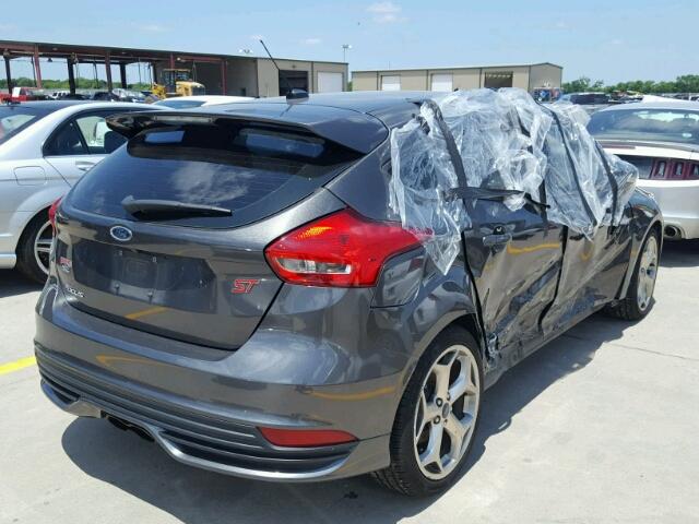 1FADP3L96GL281664 - 2016 FORD FOCUS ST CHARCOAL photo 4