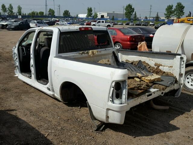 1D7RV1CT3BS699755 - 2011 DODGE RAM 1500 WHITE photo 3