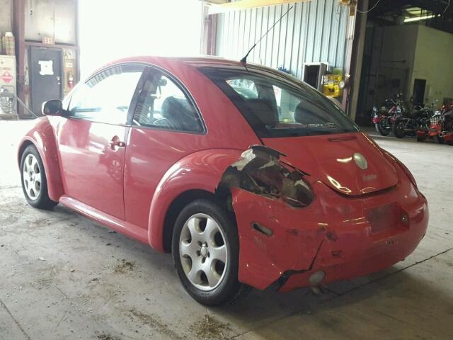 3VWCP21C93M410212 - 2003 VOLKSWAGEN NEW BEETLE 橙色 照片 3