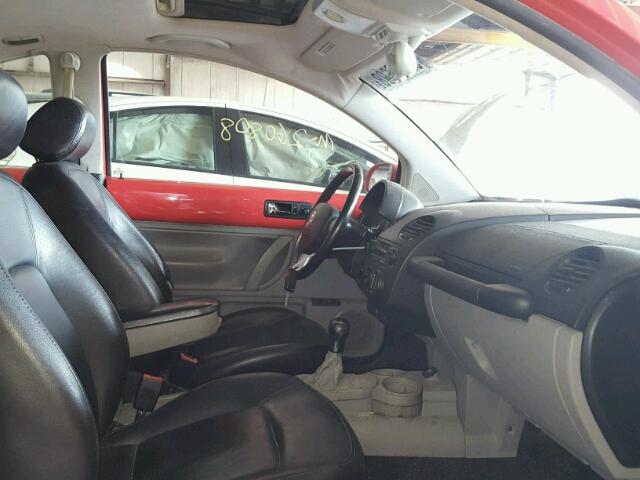 3VWCP21C93M410212 - 2003 VOLKSWAGEN NEW BEETLE 橙色 照片 5