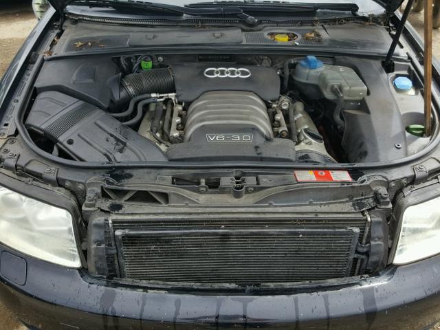 WAUJT68E92A236865 - 2002 AUDI A4 3.0 BLACK photo 7