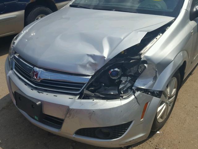 W08AT671785110192 - 2008 SATURN ASTRA XR SILVER photo 9