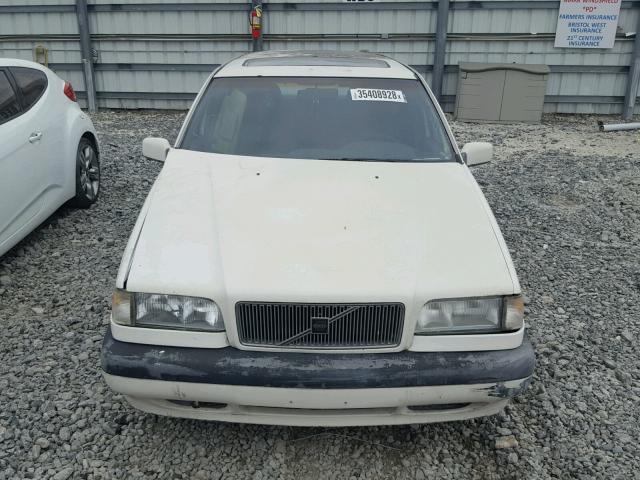 YV1LW5523R2041866 - 1994 VOLVO 850 WHITE photo 9