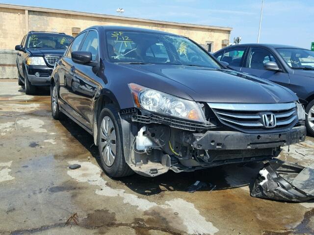 1HGCP2F39CA125326 - 2012 HONDA ACCORD LX GRAY photo 1