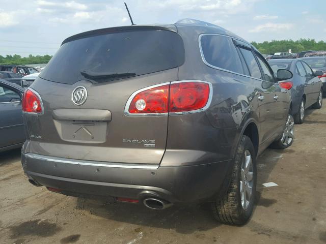 5GAER23778J246132 - 2008 BUICK ENCLAVE CX BROWN photo 4