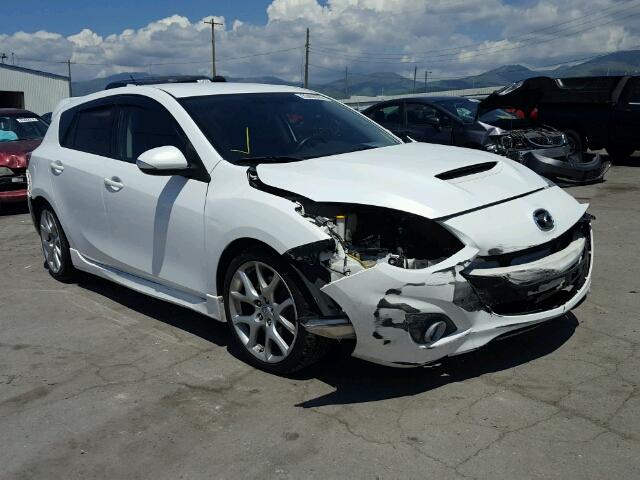 JM1BL1L48C1583971 - 2012 MAZDA SPEED 3 WHITE photo 1