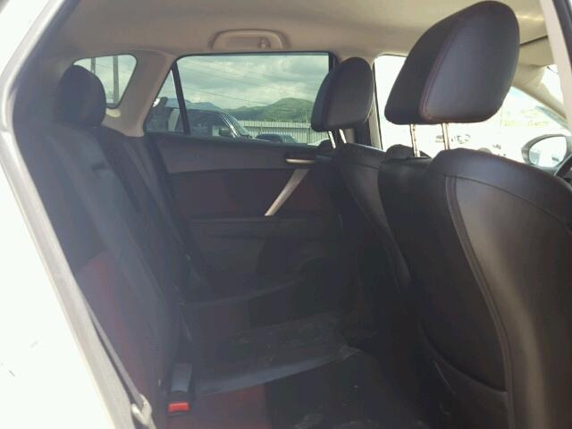 JM1BL1L48C1583971 - 2012 MAZDA SPEED 3 WHITE photo 6