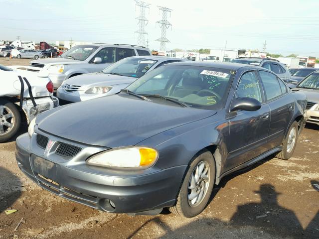 1G2NE52F84M512467 - 2004 PONTIAC GRAND AM S 灰色 照片 2