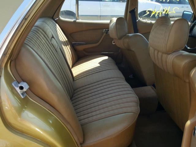 11602812016513 - 1973 MERCEDES-BENZ 350 GOLD photo 6