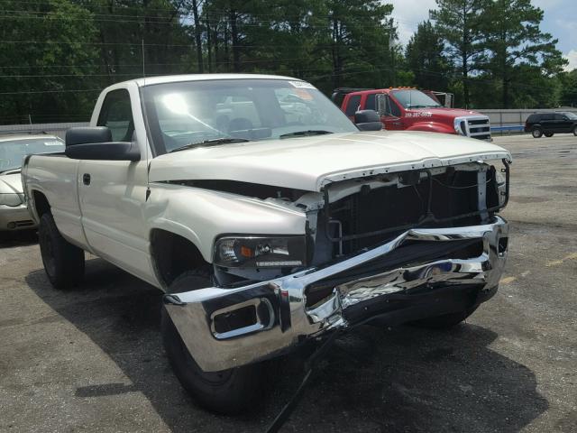 3B7KC26Z91M583930 - 2001 DODGE RAM 2500 CREAM photo 1