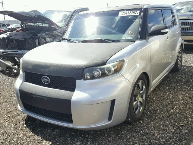 JTLKE50E381043793 - 2008 TOYOTA SCION XB 银色 照片 2