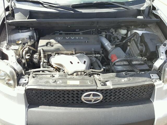 JTLKE50E381043793 - 2008 TOYOTA SCION XB 银色 照片 7