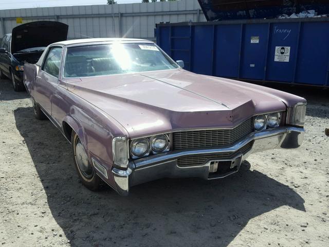 H9276364 - 1969 CADILLAC ELDORADO PURPLE photo 1