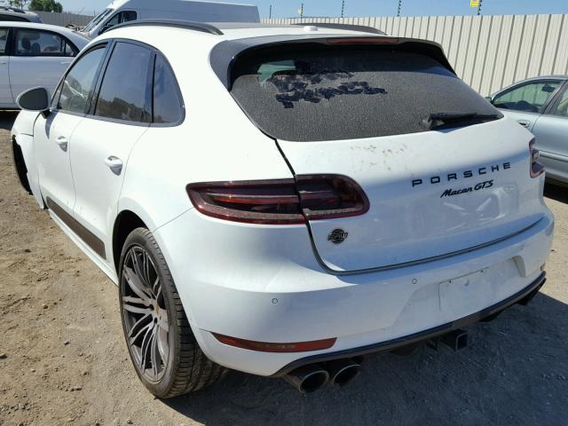 WP1AG2A50HLB52360 - 2017 PORSCHE MACAN GTS WHITE photo 3