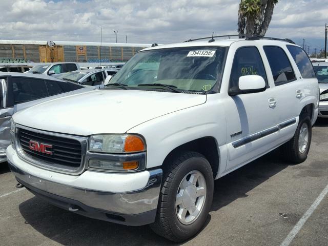 1GKEK13T04R145055 - 2004 GMC YUKON WHITE photo 2