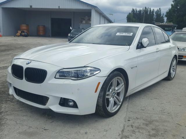 WBA5B1C5XED476539 - 2014 BMW 535 I WHITE photo 2