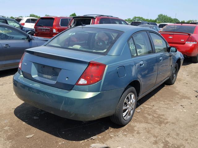 1G8AZ55F66Z147068 - 2006 SATURN ION LEVEL GREEN photo 4