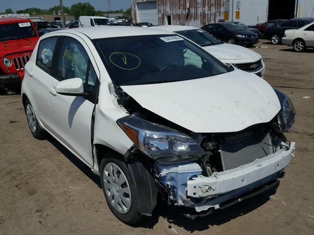 VNKKTUD30HA078805 - 2017 TOYOTA YARIS L WHITE photo 1