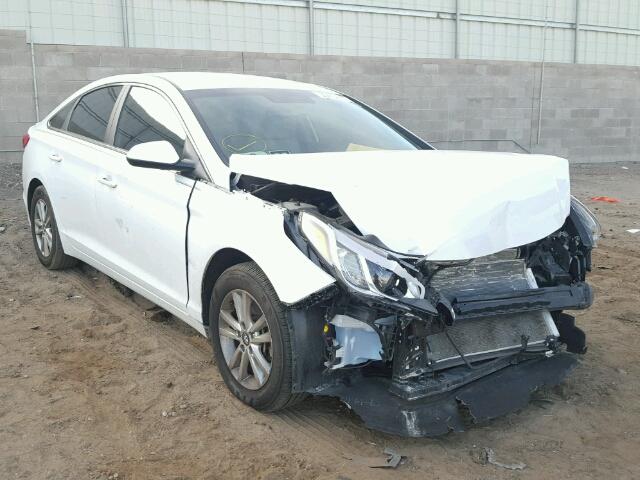 5NPE24AF6HH476004 - 2017 HYUNDAI SONATA SE WHITE photo 1