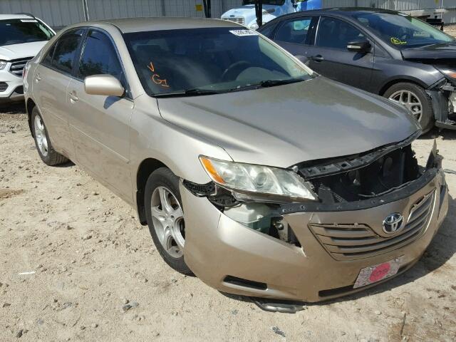 4T1BE46K57U589197 - 2007 TOYOTA CAMRY NEW GOLD photo 1