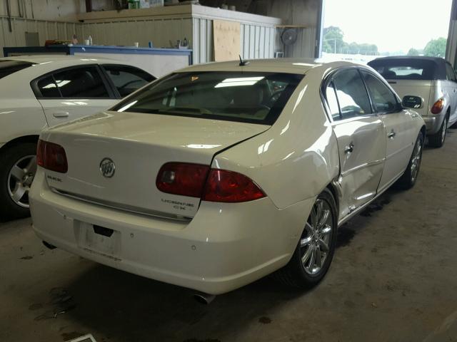 1G4HE57Y37U230532 - 2007 BUICK LUCERNE CX WHITE photo 4