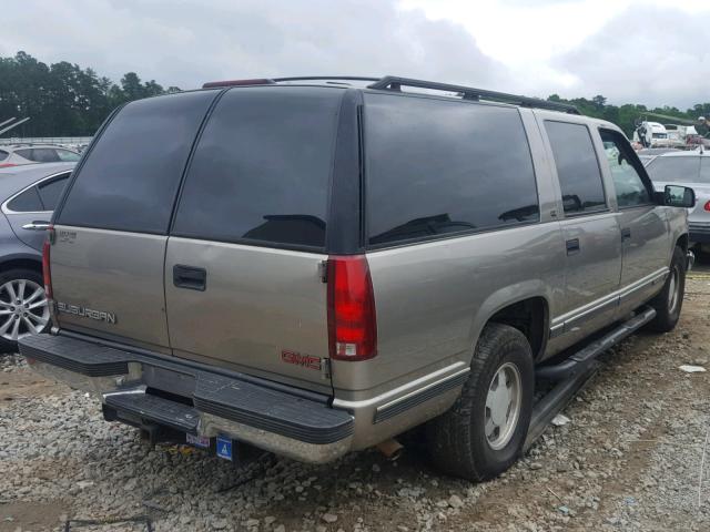 3GKEC16R3XG553423 - 1999 GMC SUBURBAN C TAN photo 4